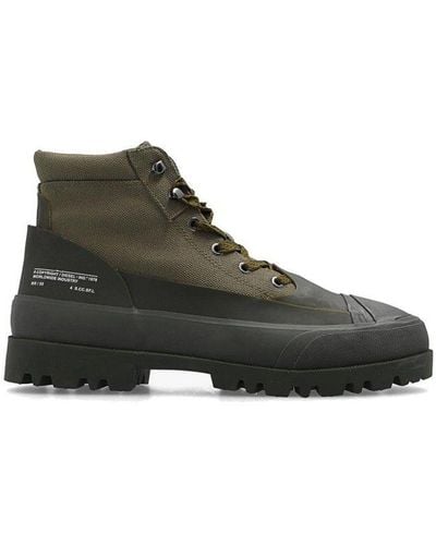 DIESEL D-hiko Bt X Lace-up Ankle Boots - Green