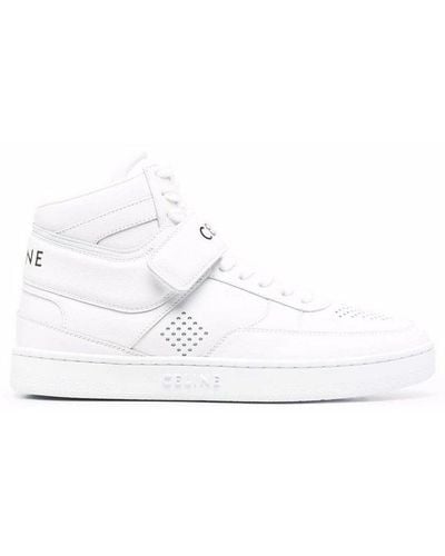 Celine Ct-03 High-top Trainers - White