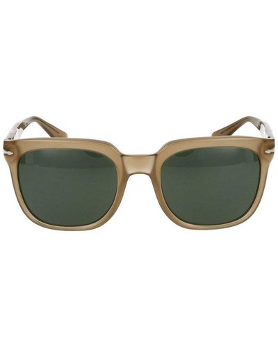 Persol Square Frame Sunglasses - Green