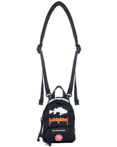 Balenciaga Explorer Nylon Mini Backpack - Multicolor