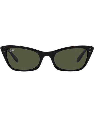 Ray-Ban Lady Burbank Cat-eye Frame Sunglasses - Brown