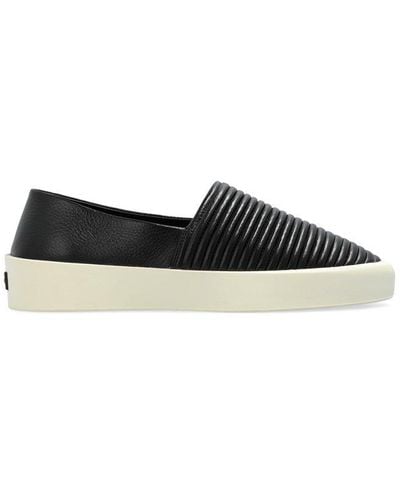 Fear Of God Round Toe Trainers - Black