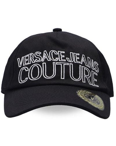 Versace Baseball Cap, - Black