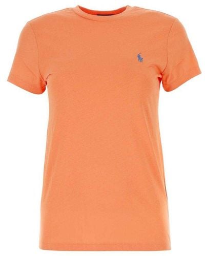 Polo Ralph Lauren Cotton T-Shirt - Orange