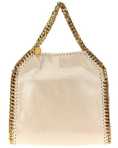 Stella McCartney Mini Falabella Hand Bags - Natural