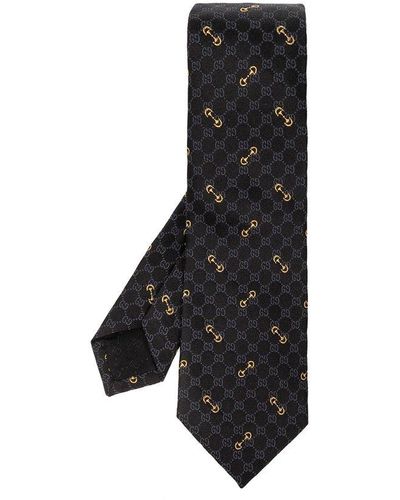 Gucci Silk Tie - Black