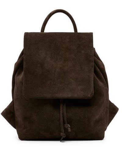 Marsèll Foldover Drawstring Backpack - Brown