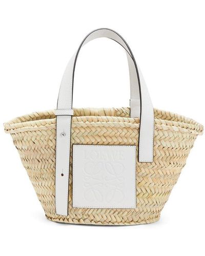 Loewe Basket Small Tote Bag - White