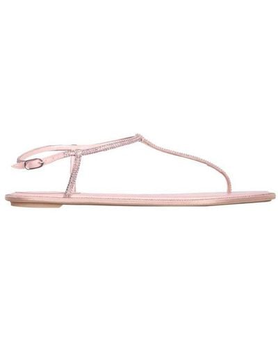Rene Caovilla René Caovilla Diana Ankle-strap Sandals - Pink