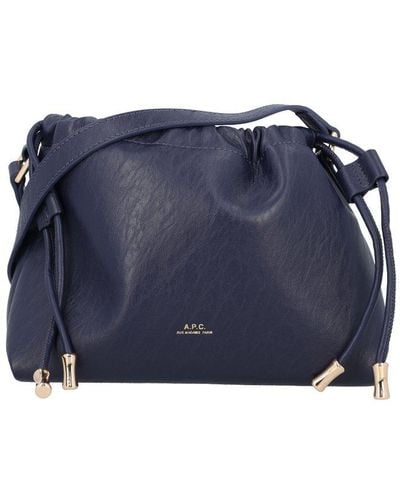 A.P.C. Ninon Mini Bag - Blue