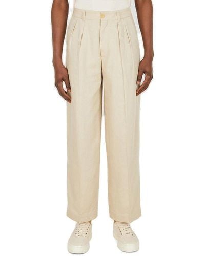 Jacquemus Le Pantalon High Waist Trousers - Natural