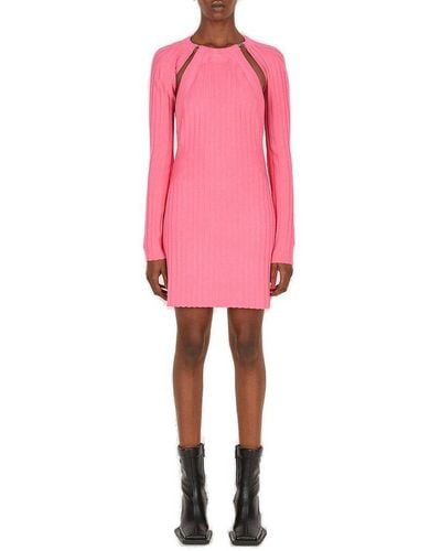 Eytys Cleo Cut Out Dress - Pink
