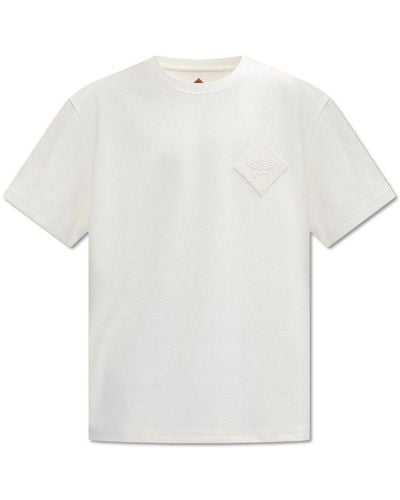 MCM Patched T-shirt, - White