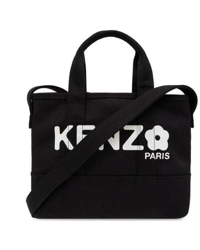 KENZO Open Top Tote Bag - Black
