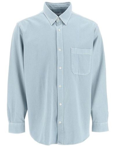 Closed Cotton Twill Shirt - Blue