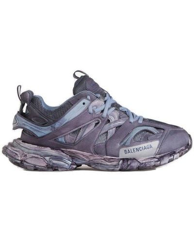 Balenciaga Track Lace-up Sneakers - Purple