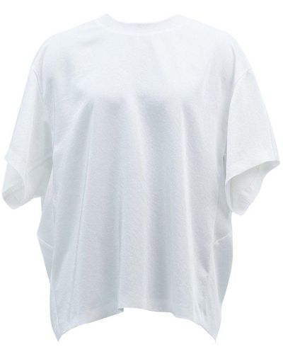 Juun.J Juun.j Storm Flap Crewneck T-shirt - White