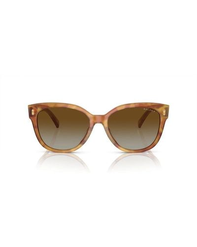 Ralph Lauren Cat-eye Frame Sunglasses - Black