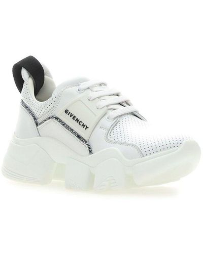 Givenchy Jaw Chunky Lace-up Sneakers - White