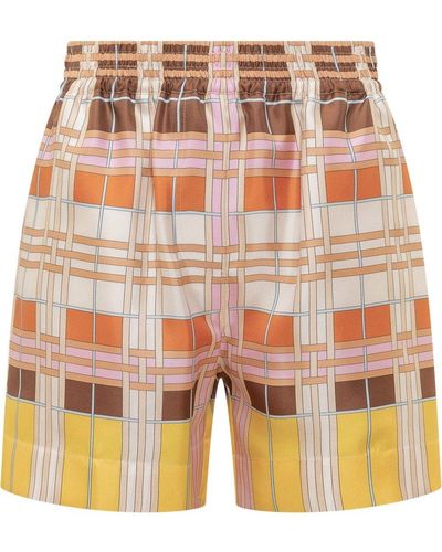 Burberry Tawney Shorts - Orange