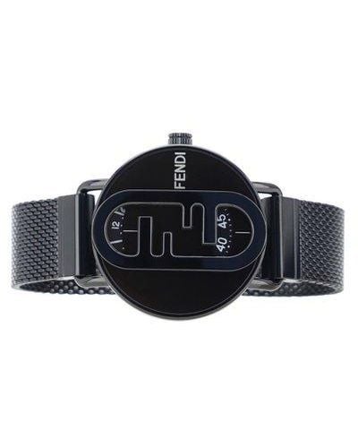 Fendi O'lock Round Watch - Black