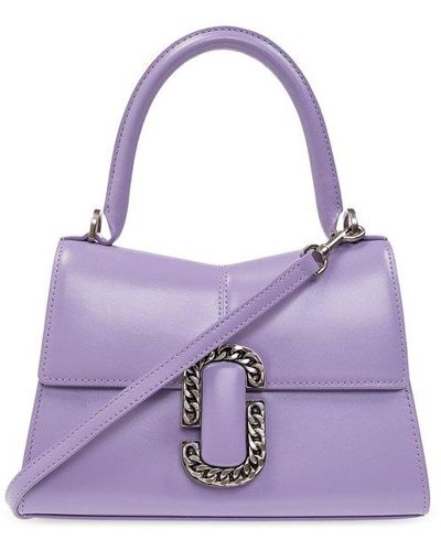 Marc Jacobs 'the St. Marc' Shoulder Bag - Purple