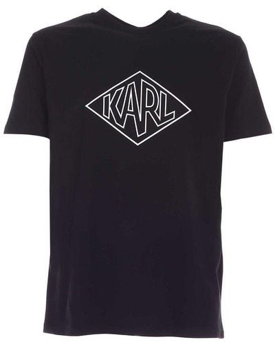 Karl Lagerfeld New Karl Logo T-shirt - Black