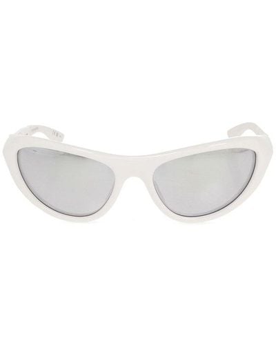 Bottega Veneta 'curve Sporty' Sunglasses, - White