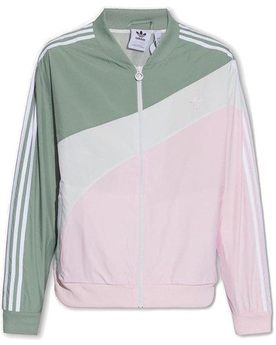 adidas Originals Jacket With Logo - Pink