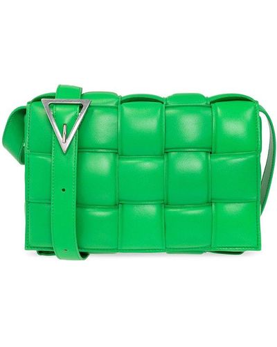 Bottega Veneta ‘Padded Cassette Small’ Shoulder Bag - Green