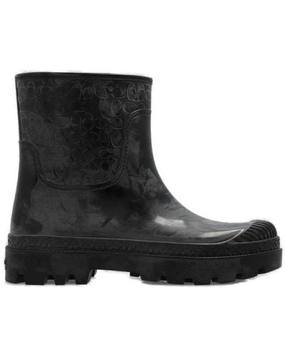 COACH ‘Millie’ Rain Boots - Black