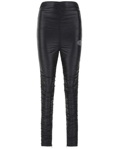 Alexander Wang Inc. Female Lace Hem Pant In Active Stretch Lycra