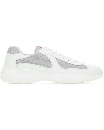 Prada America's Cup Sneakers - White