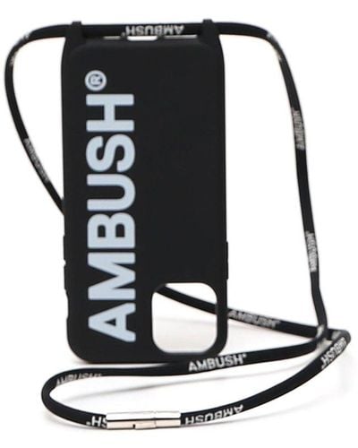 Ambush Logo Strapped Iphone 11 Pro Case - Black