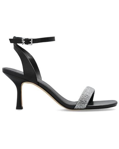 MICHAEL Michael Kors Carrie Embellished Sandals - Black