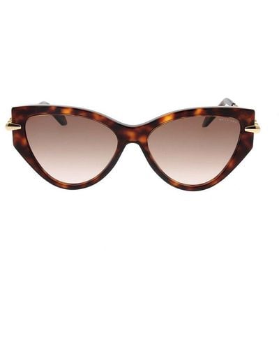 BVLGARI Cat-eye Frame Sunglasses - Black