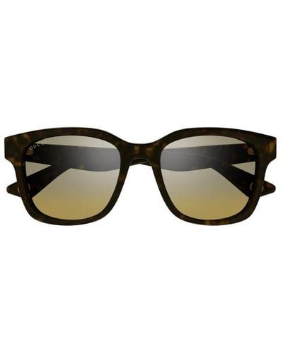 Gucci Square-frame Sunglasses - Black