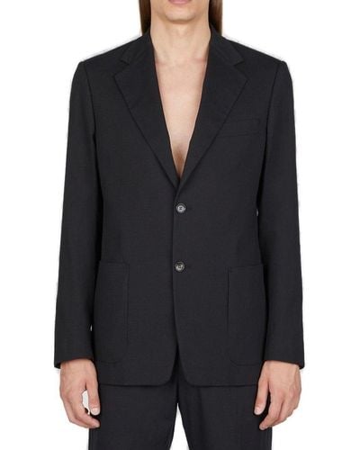 Lanvin Single-breasted Tailored Blazer - Black