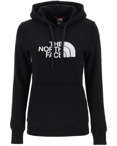 The North Face 'drew Peak' Hoodie With Logo Embroidery - Black