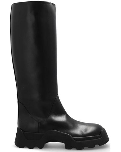 Proenza Schouler Stomp Boots - Black