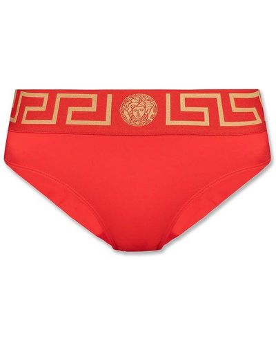 Versace Swimsuit Bottom - Red