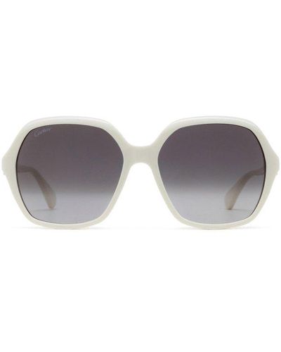 Cartier Square Frame Sunglasses - Grey