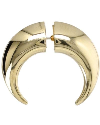 Marine Serre Moon Earrings - Metallic