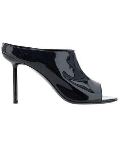 BY FAR Marlene Heeled Sandals - Black