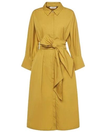 Max Mara Tabata Dress - Yellow