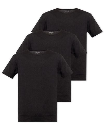 Paul Smith T-shirt 3-pack - Black
