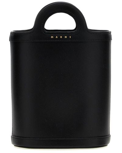 Marni Tropicalia Nano Bucket Bag - Black