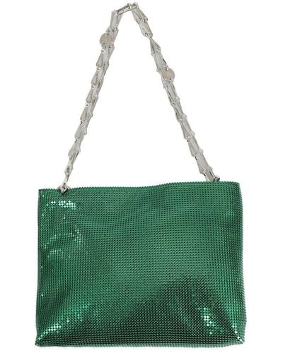 Rabanne Pixel Soft Small Shoulder Bag - Green