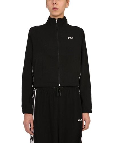 Fila Jacket With Zip - Black