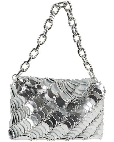 Rabanne Chainmail Embellished Chain-linked Clutch Bag - Metallic